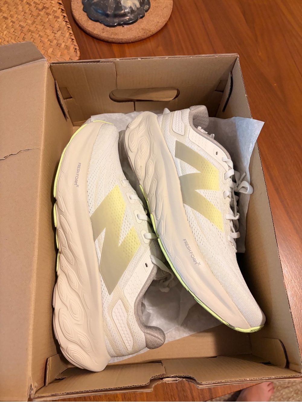 New Balance Fresh Foam X 1080 Grey Yellow Women’s 10 Men’s 8.5. Brand New/Unworn